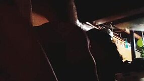 Big booty slut gets a creampie in doggystyle position