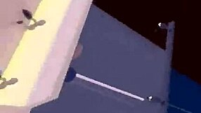 Sword Art Online Virtual Footjob And Blowjob