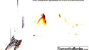 Hey Samantha Saint, gonna tease us with those sexy moves today?