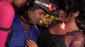 Amazing Girls Ditch Work For Intense Cunt Banging In Fishnets And Stockings.