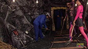 Amazing Girls Ditch Work For Intense Cunt Banging In Fishnets And Stockings.