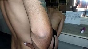 latina gives ass until squirting orgasm