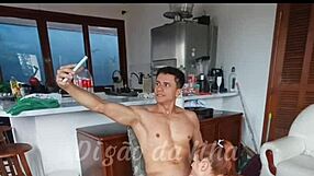 Sex With My Beautiful Neighbor Blogger In Blowbang And Flashing