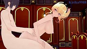 rin shares her bunny garden hentai adventure