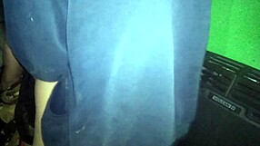 Ripping Thong Aside to Fuck Her on Kitchen Couch