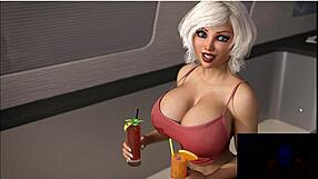 Holiday Island Part 2: Can't Stop Staring at Her Huge Boobs