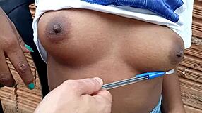 I Saw the Young Neighbor Inserting a Pen in Her Ass to Provoke Me, She Says.