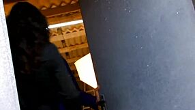 she gets fucked hard in the warehouse