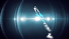 Natasha indulges in some private alone time, caressing her big tits and ass