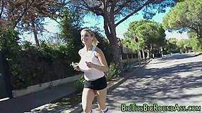 Bigtitsroundasses features athletic babe with big ass