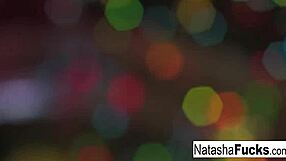 i watch natasha nice's naughty christmas solo masturbation