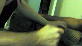 Amateur Blowjob Handjob With Cigarette In Chair