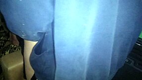 Ripping Thong Aside to Fuck Her on Kitchen Couch