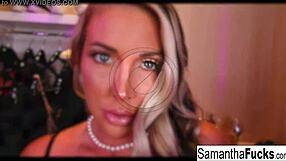 嘿Samantha Saint，今天要用那些性感动作挑逗我们吗？