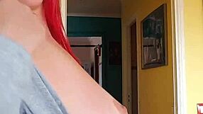 Warming Up the Room with This BBW Slut