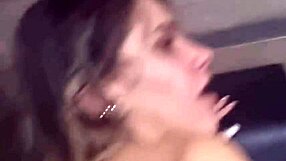 Husband orders wife to act as prostitute and get filled with cum.