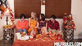 Pruebo con la punta mientras Katrina Colt y Millie Morgan se follan a Ricky Spanish y Elias Cash en pov