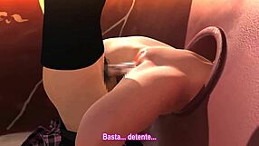 Rina raziskuje divje želje v animiranem svetu Hole 3D s španskimi podnapisi