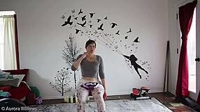 Yoga Lesson 339 Focuses on Mature Instruction with European Wife Techniques