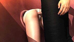 Rina tutkii villiä himoja Hole 3D:n animoidussa maailmassa espanjankielisillä tekstityksillä