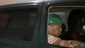 Latina Gay Blowbang Bareback Banging On Car Hood