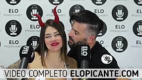 Elo podcast passes ice over sara blonde's tits, so cool!