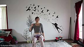 Yoga Lesson 339 Focuses on Mature Instruction with European Wife Techniques