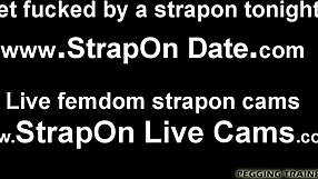Bend Over For Strapon
