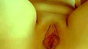 wet pussy play with big clit fingering leads to orgasm.