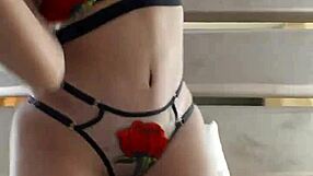 i can't stop watching this latina teen's big ass in tiny thong