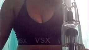 Yo, check Jane Judge in tight fetish striptease clips