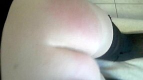 Bad girl gets spanked and cums