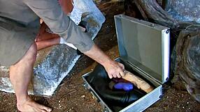 Brunetta hot loves anal in all places including cemetery