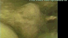 Vintage interracial scene features black pussy and white cock in antique setting