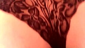 Krystal Bent Over In Lace Panties For Doggystyle Fucking