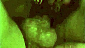 Vintage interracial scene features black pussy and white cock in antique setting