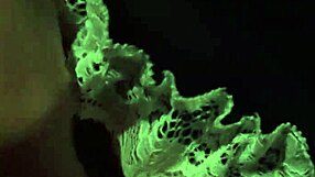 Happy Halloween! Milf In Stockings Cums Hard From Dildo Fingering Outdoors