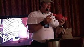 Two Bisexual Milfs Eat Cunt, Suck Cock, Squirt in Public!