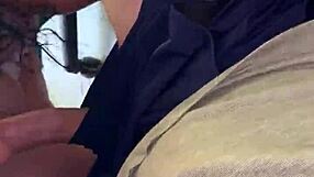 Milf with Big Ass Gives Intense Blowjob and Gets Hardcore Fucking in Homemade Garage