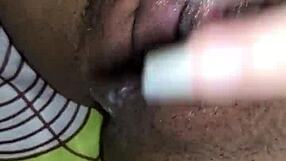 my creamy pussy and incredible orgasm in vertical video