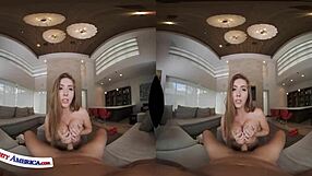 Naughty America 2 Chicks Same Time Vr With Kenna James & Veronica Weston