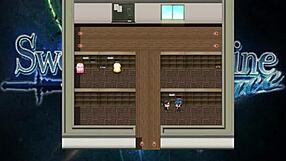 my girlfriend flashes her big tits for the neighbor