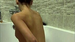 Ki-sim sticks a huge dick in his ass for intense orgasm, monster cock action.