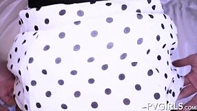 Aidra Fox Bent Over for Hot Suck and Fuck with Big Cock. Brunette Gets Hardcore Tit Sucking.