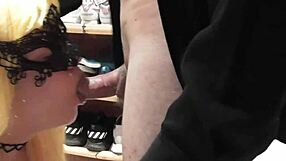 Blonde Gives Intense Blowjob With Cum In Mouth