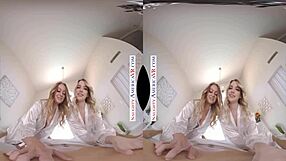 Naughty America 2 Chicks Same Time Vr With Kenna James & Veronica Weston