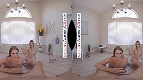 Naughty America 2 Chicks Same Time Vr With Kenna James & Veronica Weston