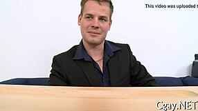 Frantic homosexual contest with oral and bareback