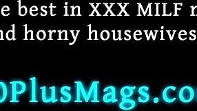 زب أسود ضخم يهيمن على شقراء ناضجة بزازها كبيرة جامد