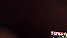 Watch this naughty married Latina nympho frotting with pornstar - interracial oral fun?